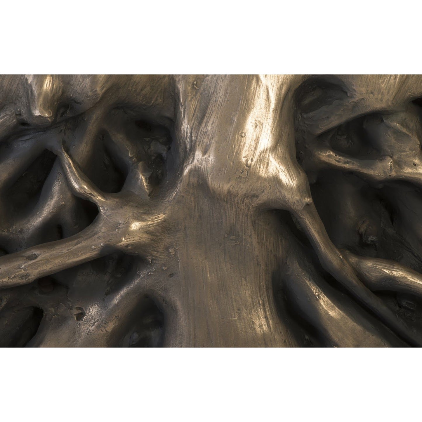 004 SR-820977 | Closeup | Square Root Console Table by Phillips Collection. Made from resin in a eclectic & global style.