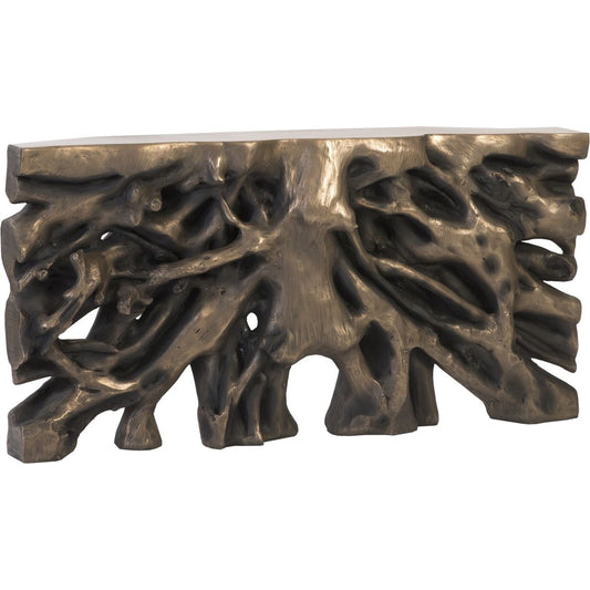 Square Root Console Table by Phillips Collection. Made from resin in a eclectic & global style.