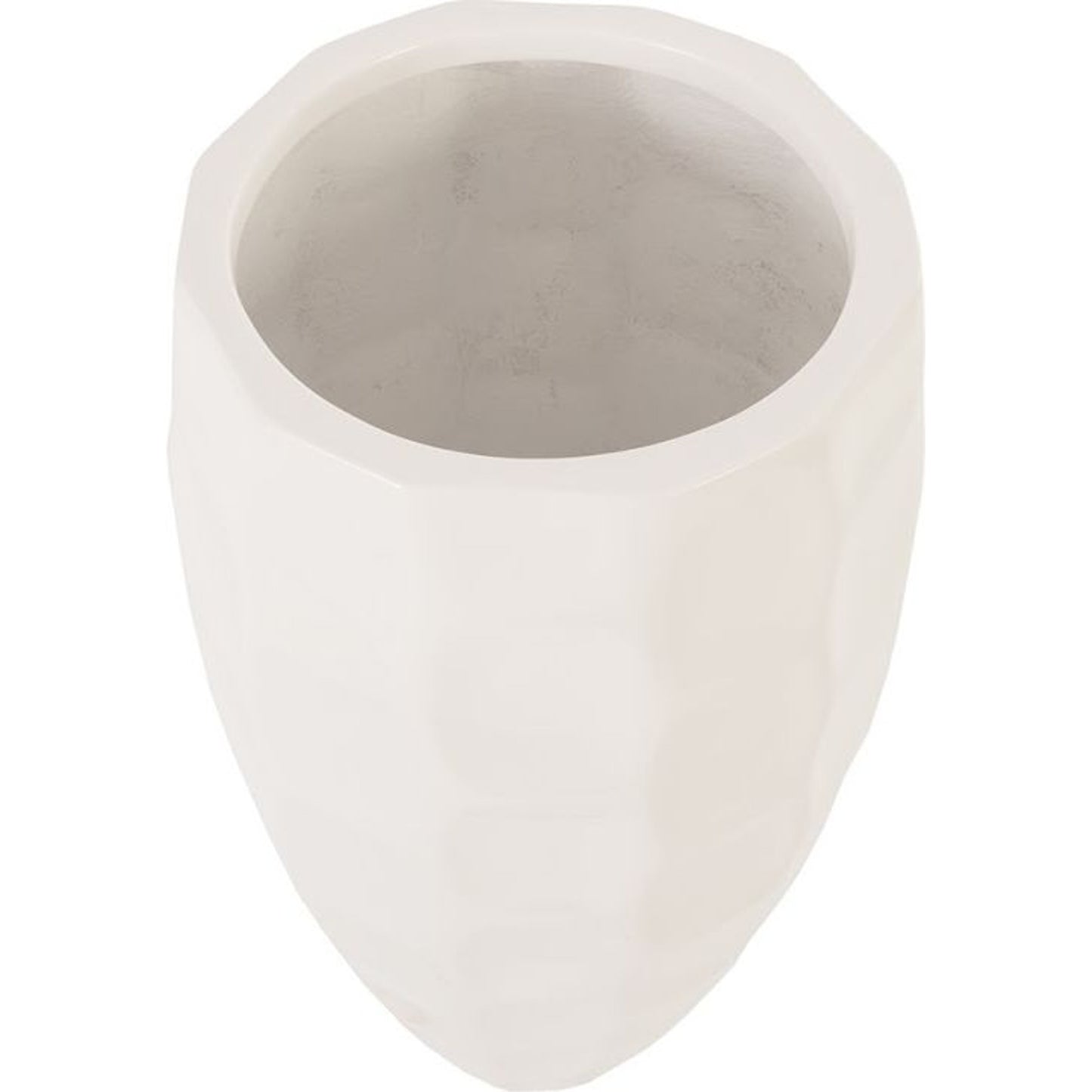 002 SR-820623 | Additional Silo | Mando Planter by Phillips Collection in white and gel coat. Made from resin in a modern style.