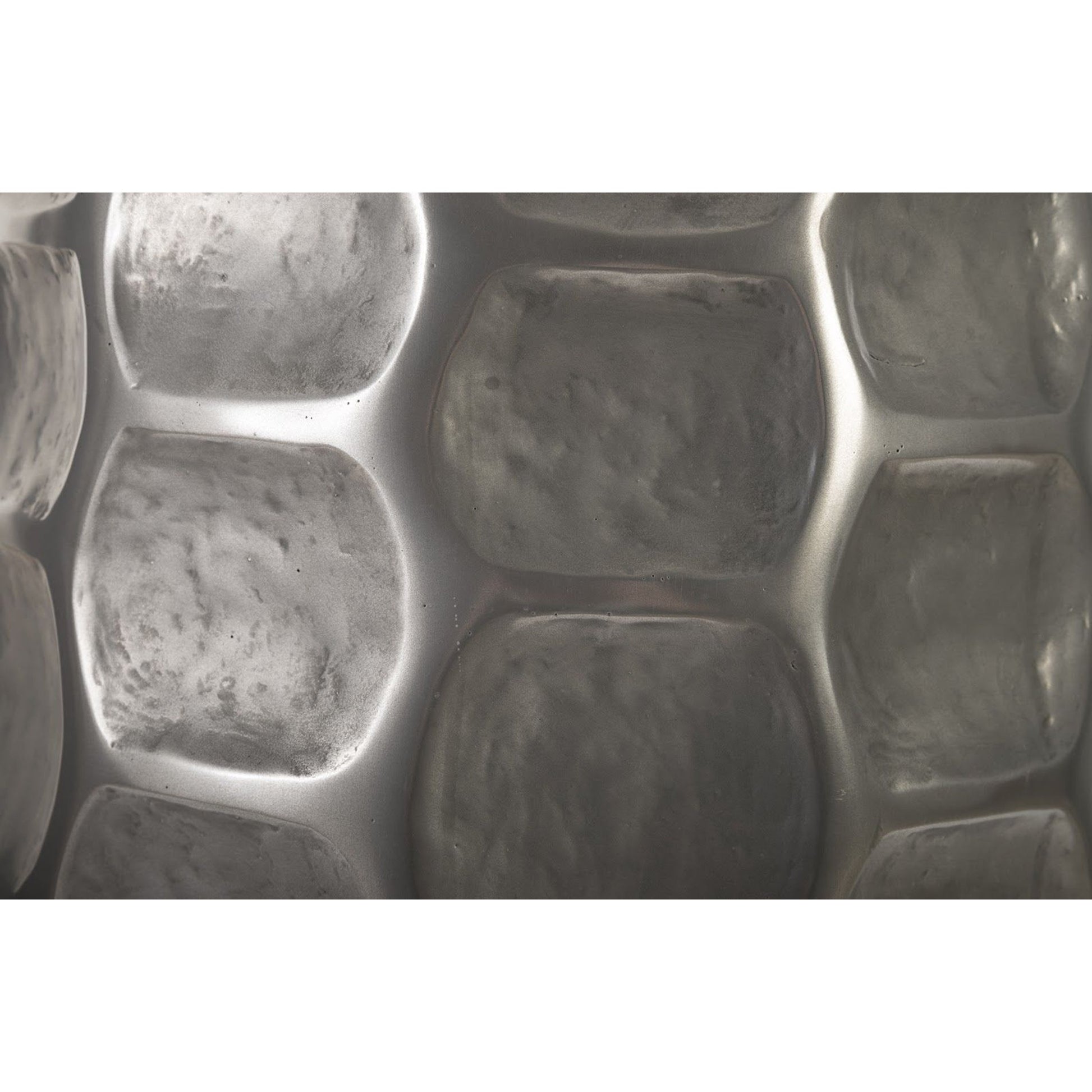 Mando Planter by Phillips Collection in white and gel coat. Made from resin in a modern style.