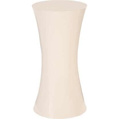 Ave Pedestal by Phillips Collection in white and white. Made from resin in a modern style.
