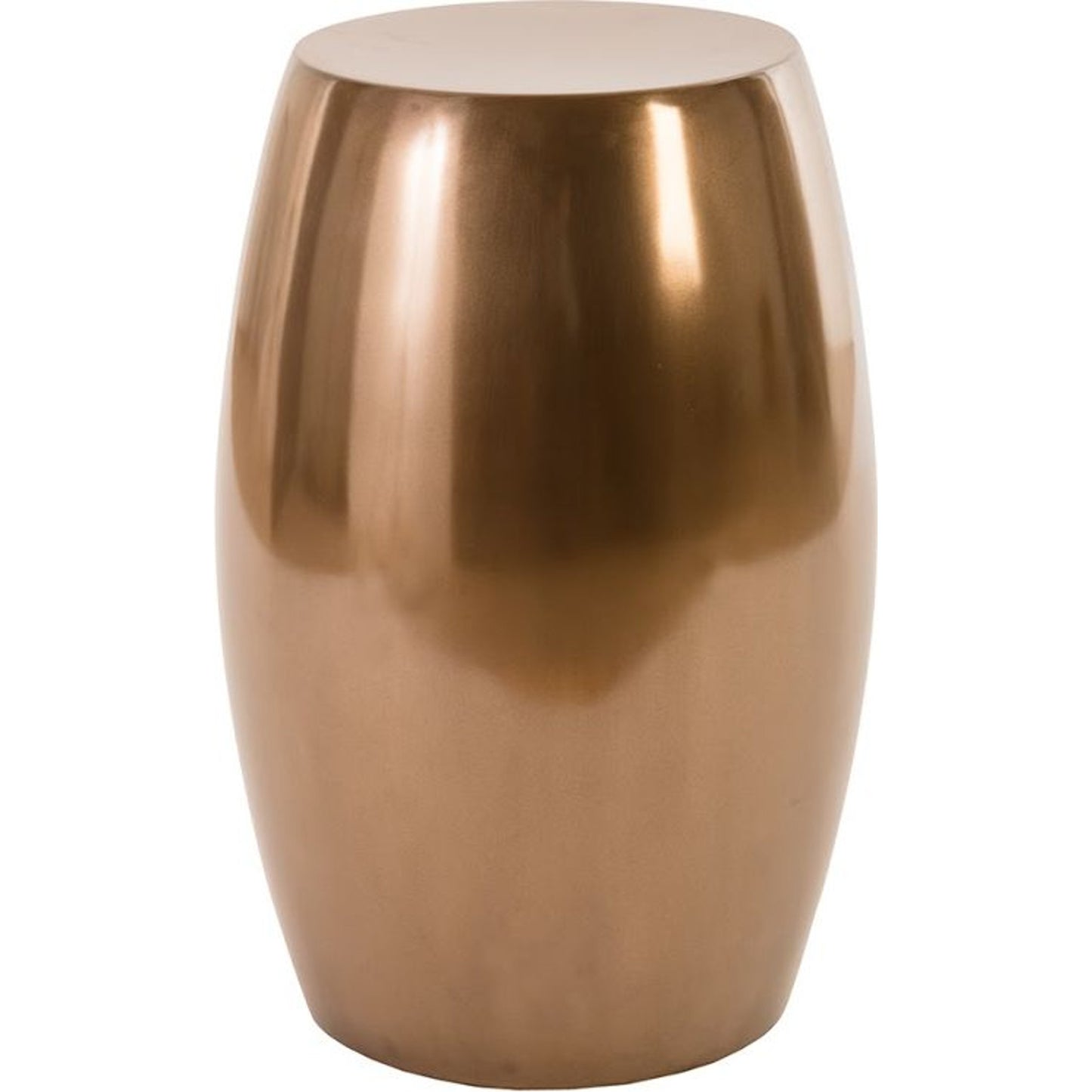 001 SR-821065 | Primary Silo | Vex Side Table by Phillips Collection in bronze and polished bronze. Made from resin in a modern style.
