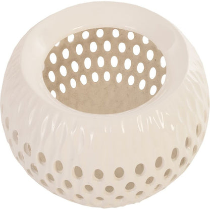 Breathe Planter by Phillips Collection in gel coat. Made from resin in a coastal style.