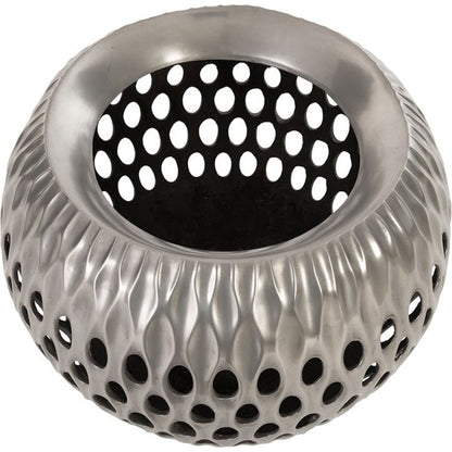 Breathe Planter by Phillips Collection in gel coat. Made from resin in a coastal style.