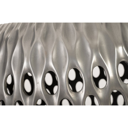 Breathe Planter by Phillips Collection in gel coat. Made from resin in a coastal style.