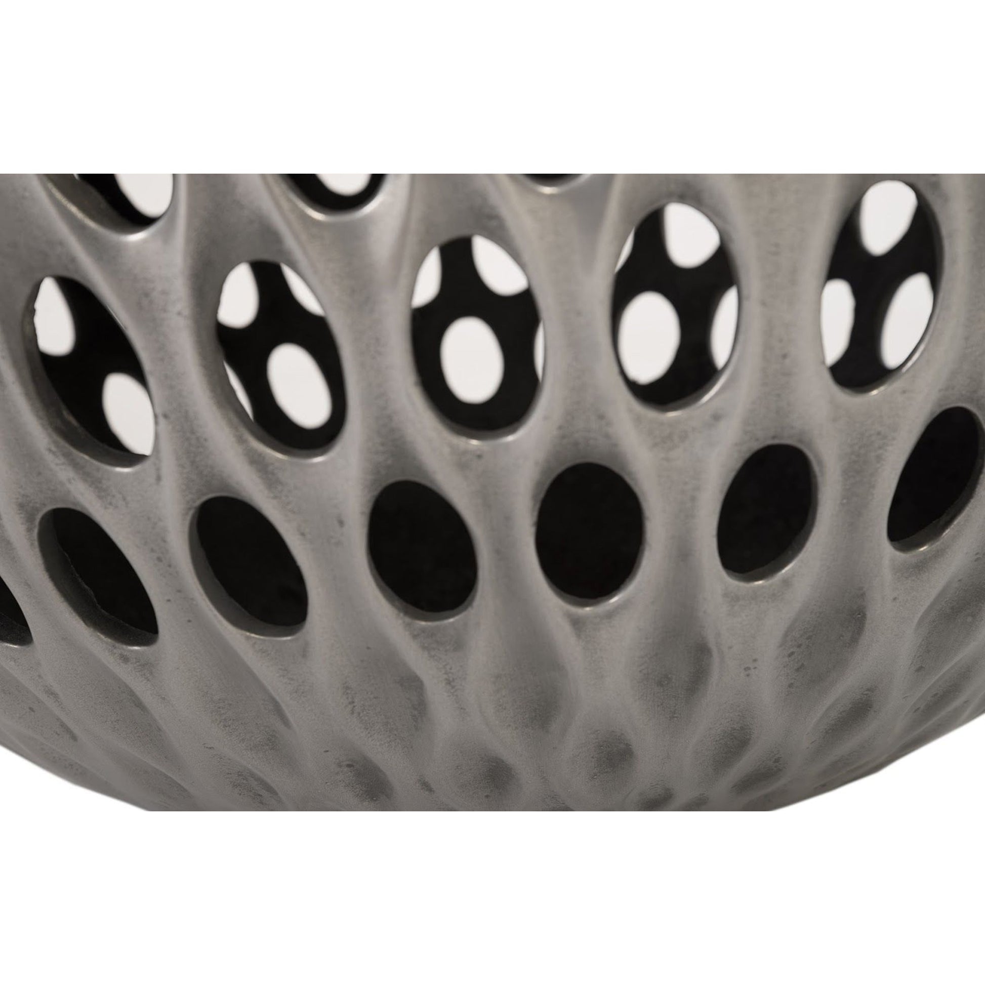 Breathe Planter by Phillips Collection in gel coat. Made from resin in a coastal style.