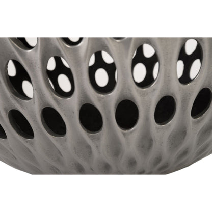 Breathe Planter by Phillips Collection in gel coat. Made from resin in a coastal style.