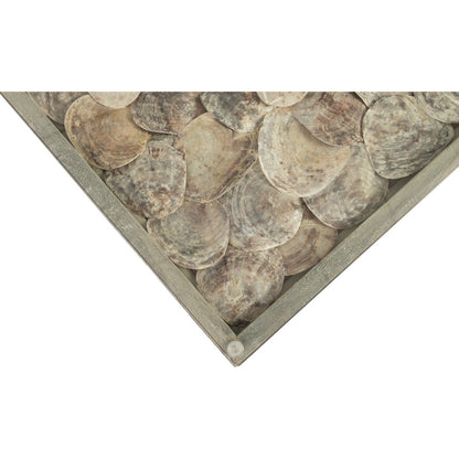 Shell Coffee Table by Phillips Collection. Made from shell in a modern style.