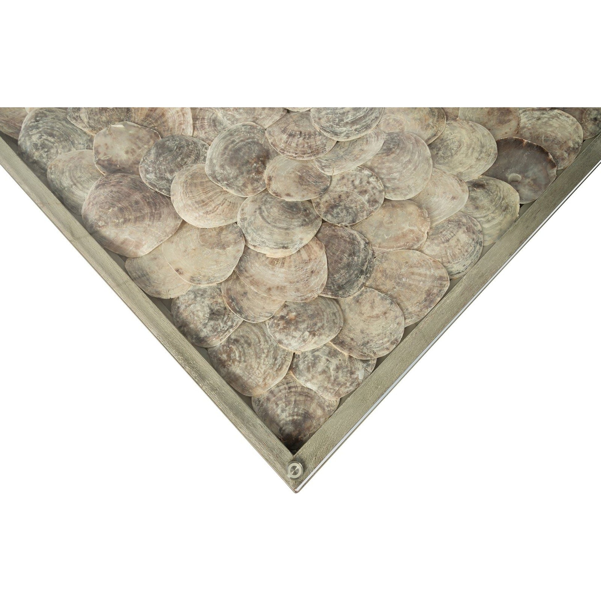 Shell Coffee Table by Phillips Collection. Made from shell in a modern style.