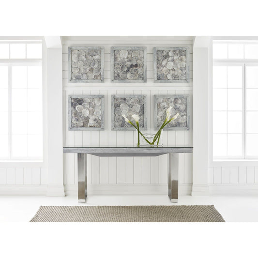 Shell Wall Art by Phillips Collection in assorted, silver, gray. Made from shell in a modern style.