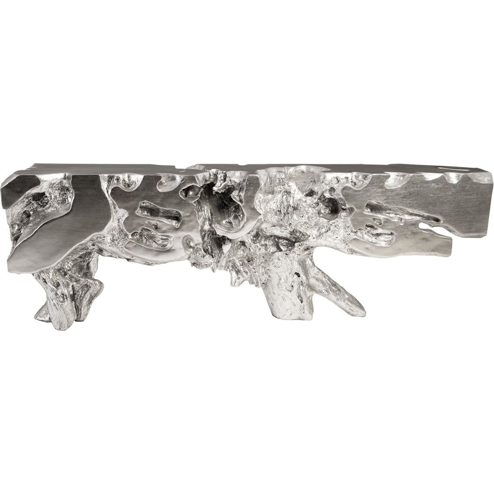 Freeform Console Table by Phillips Collection. Made from unique in a rustic style.