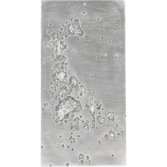 Splotch Wall Art III by Phillips Collection in silver and silver leaf. Made from resin in a eclectic & global style.