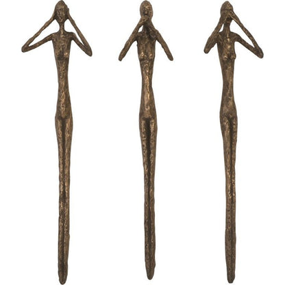 See (Set of 3) by Phillips Collection. Made from resin in a eclectic & global style.