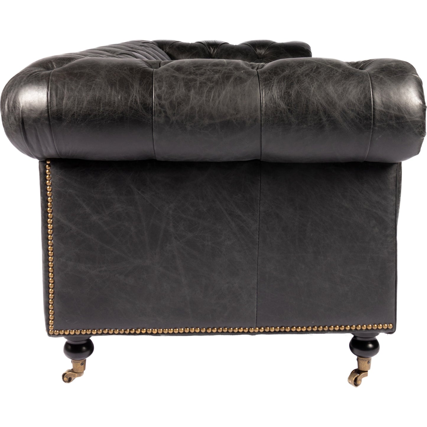 006 S-699856 | Additional Silo | Birmingham Sofa by Moe's Home Collection. Made from top grain leather, hardwood, plywood frame in a traditional style.