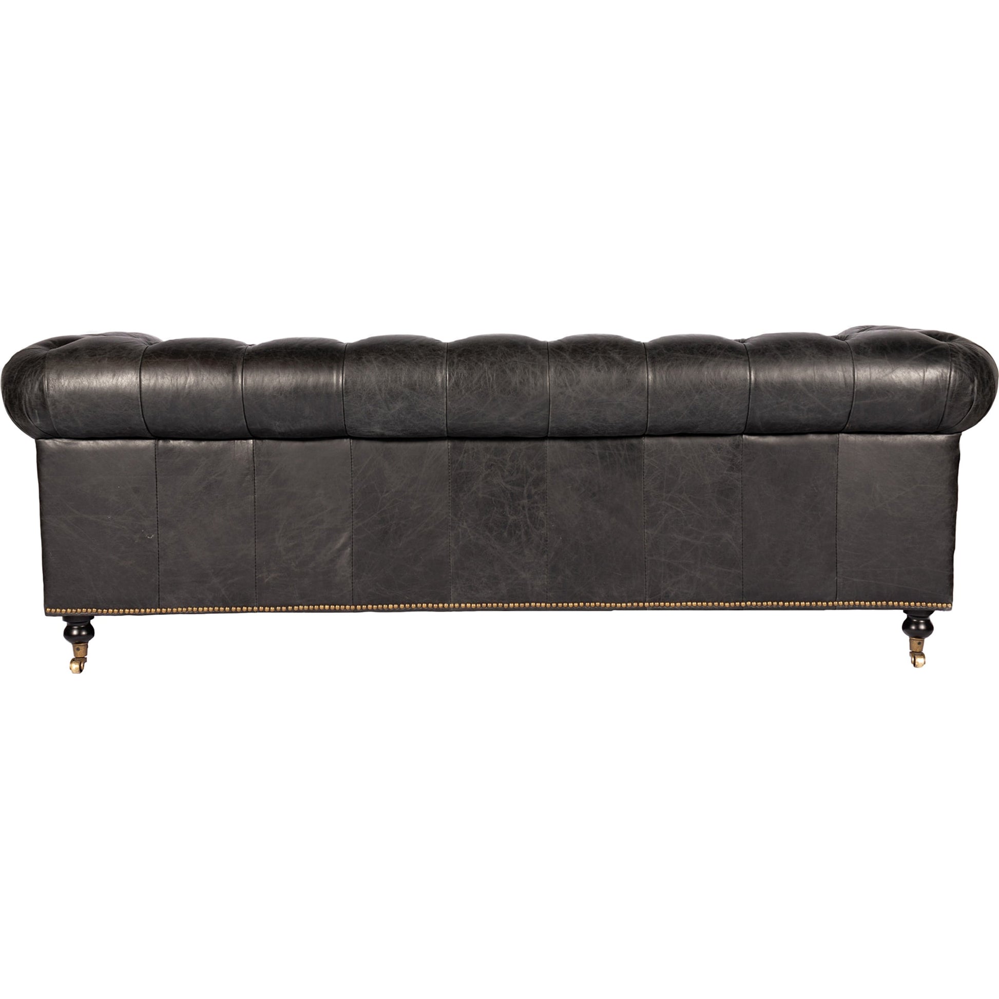 Birmingham Sofa by Moe's Home Collection. Made from top grain leather, hardwood, plywood frame in a traditional style.