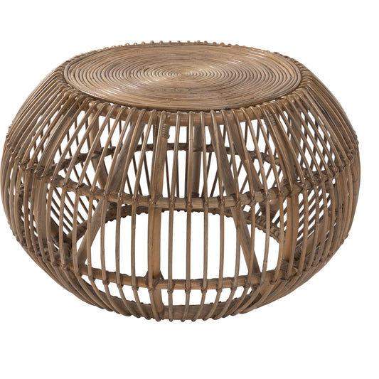 001 SR-897731 | Additional Silo | Lira Coffee Table by Kosas Home. Made from rattan subalio, jawit in a coastal style.