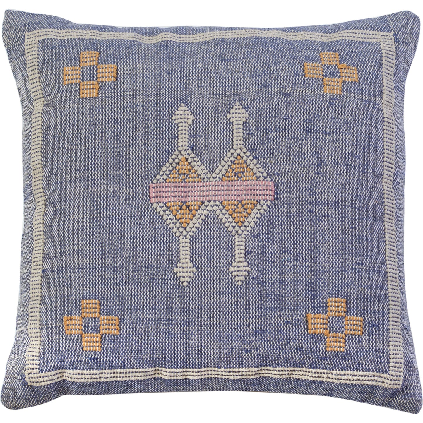 001 SR-888473 | Primary Silo | Elmore Pillow by HedgeApple Essentials in blue. Made from unique in a eclectic & global style.