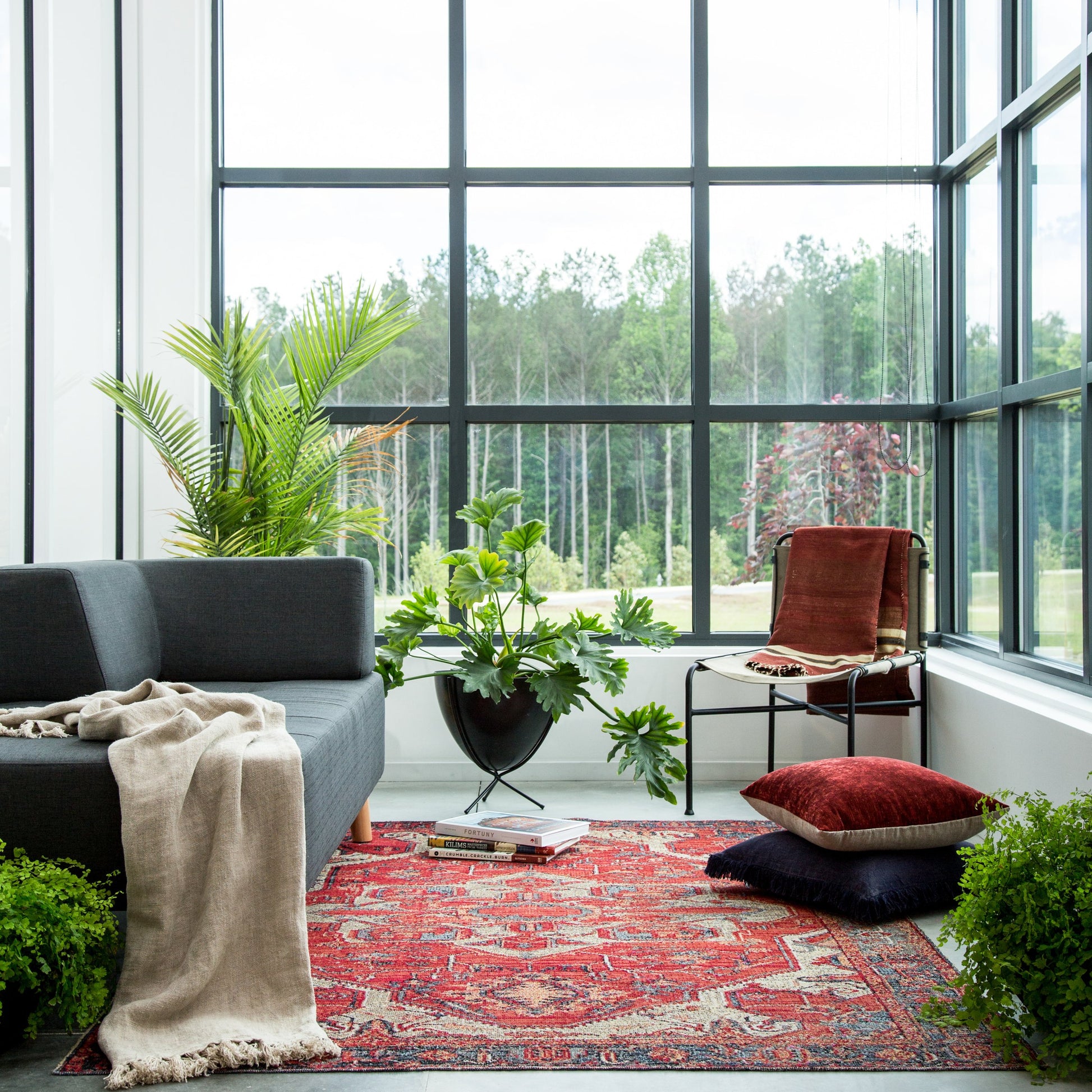 Polaris POL06 Indoor/Outdoor Rug by Jaipur Living in red, blue. Made from 100% polypropylene in a unique style.