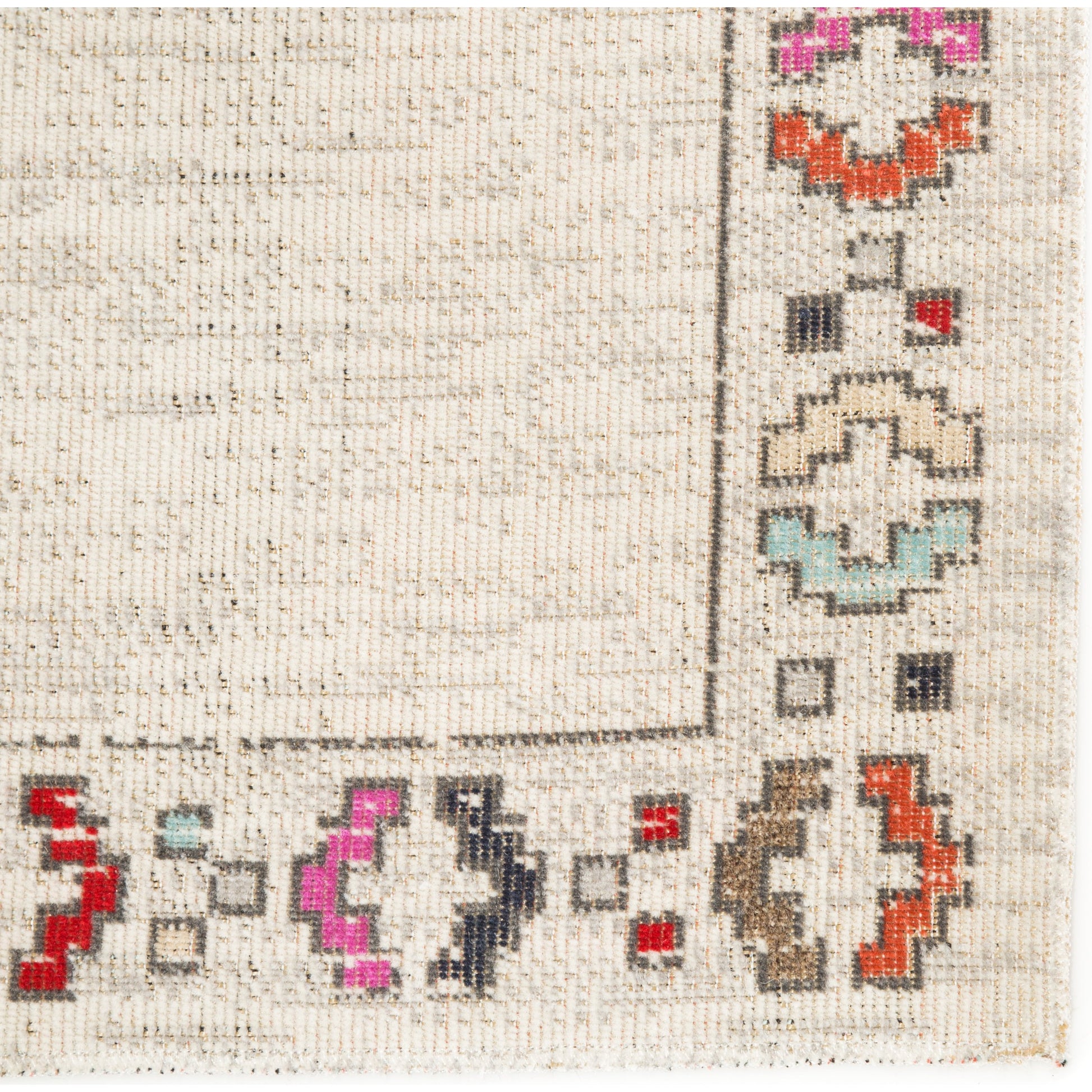 Polaris POL10 Indoor/Outdoor Rug by Jaipur Living in ivory, multicolor. Made from 100% polypropylene in a unique style.