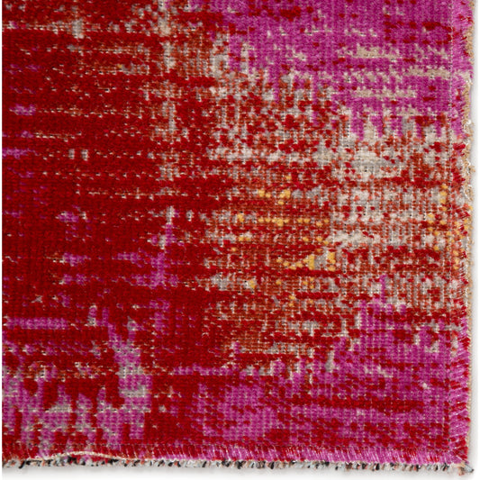 Seneca POL16 Indoor/Outdoor Rug by Jaipur Living in pink, orange. Made from 100% polypropylene in a unique style.