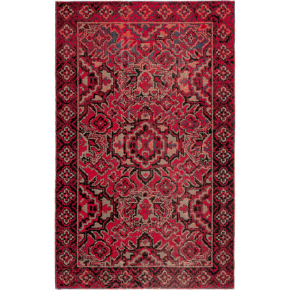 Seneca POL21 Indoor/Outdoor Rug by Jaipur Living in red, black. Made from 100% polypropylene in a unique style.