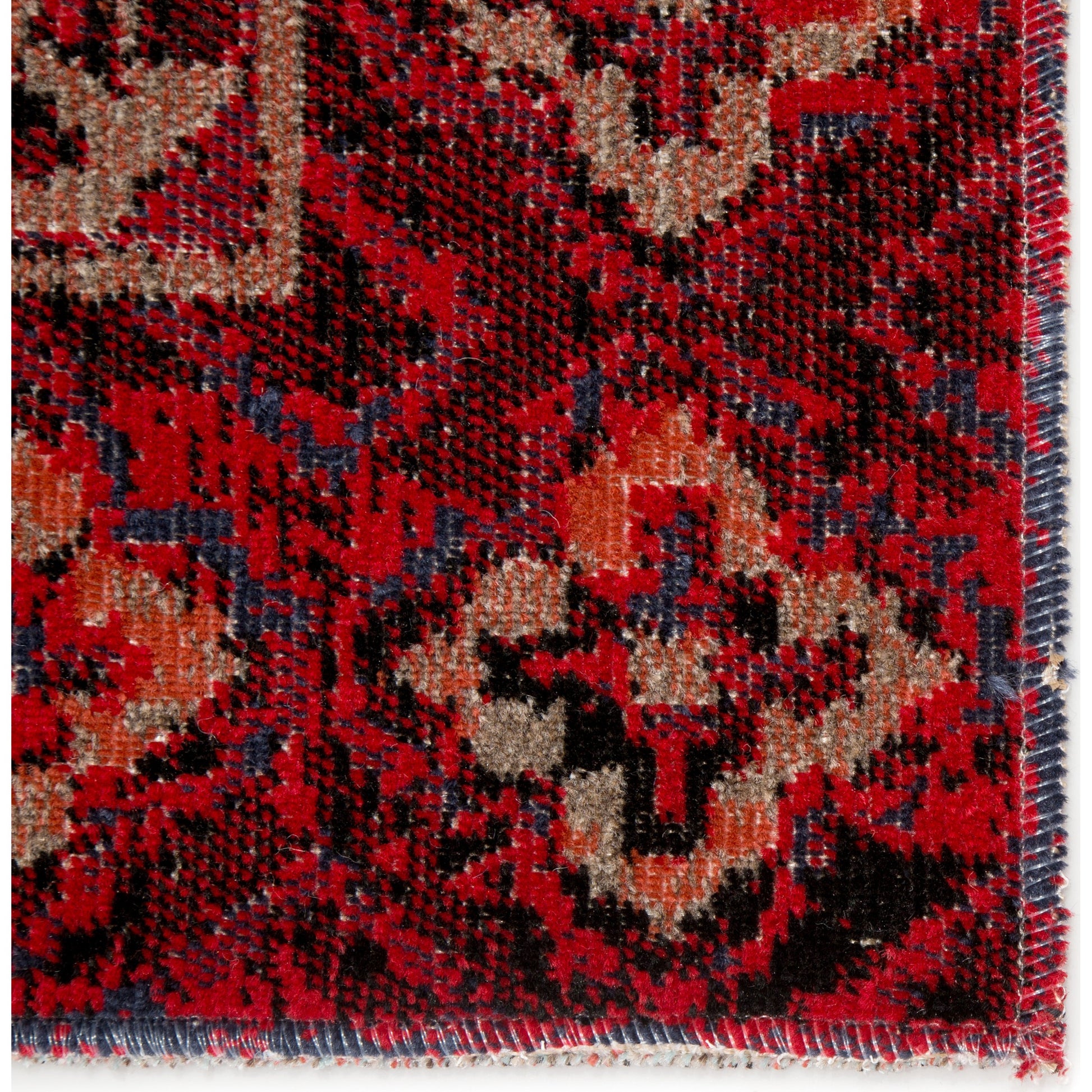 Seneca POL21 Indoor/Outdoor Rug by Jaipur Living in red, black. Made from 100% polypropylene in a unique style.