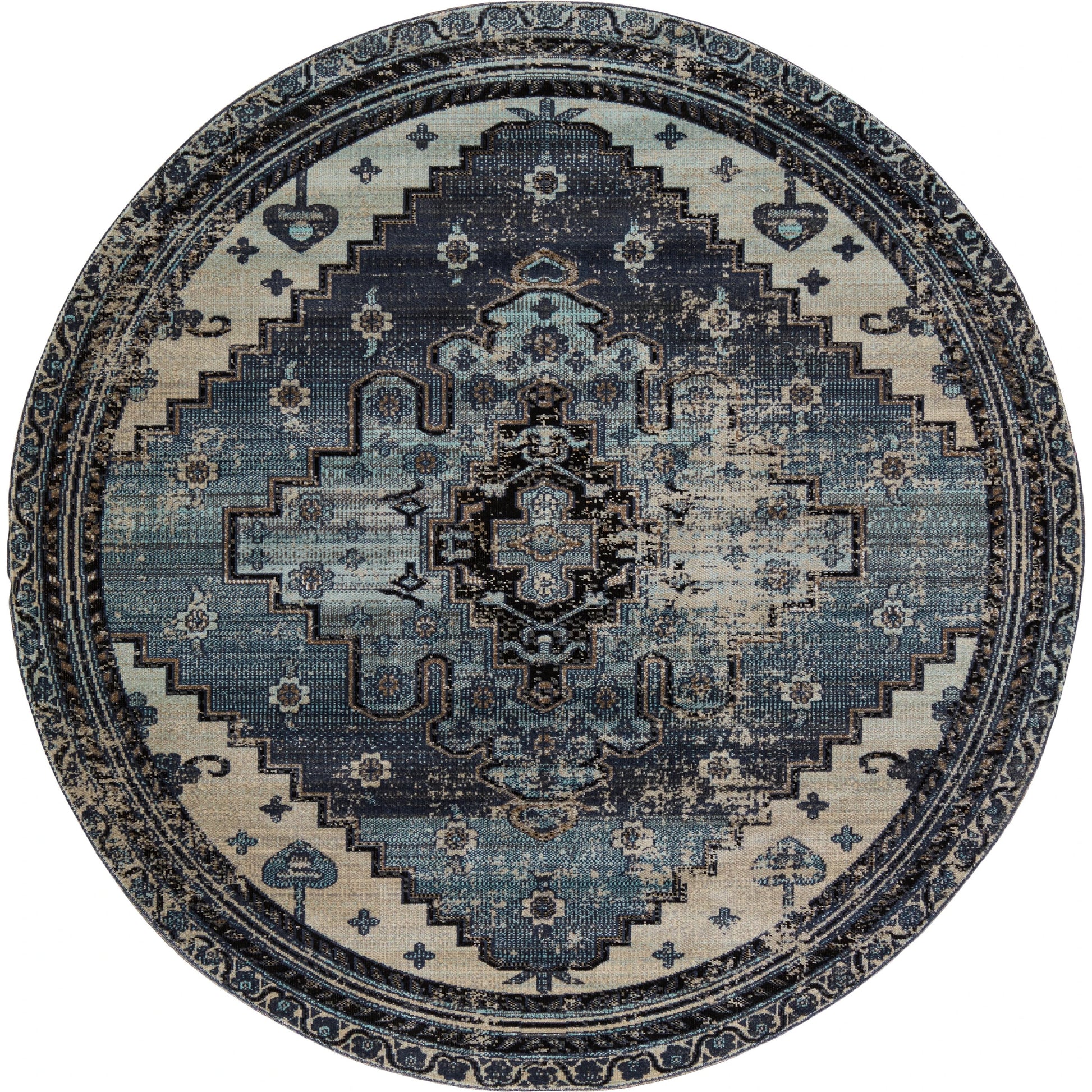 Polaris POL44 Indoor/Outdoor Rug by Jaipur Living. Made from 100% polypropylene in a unique style.