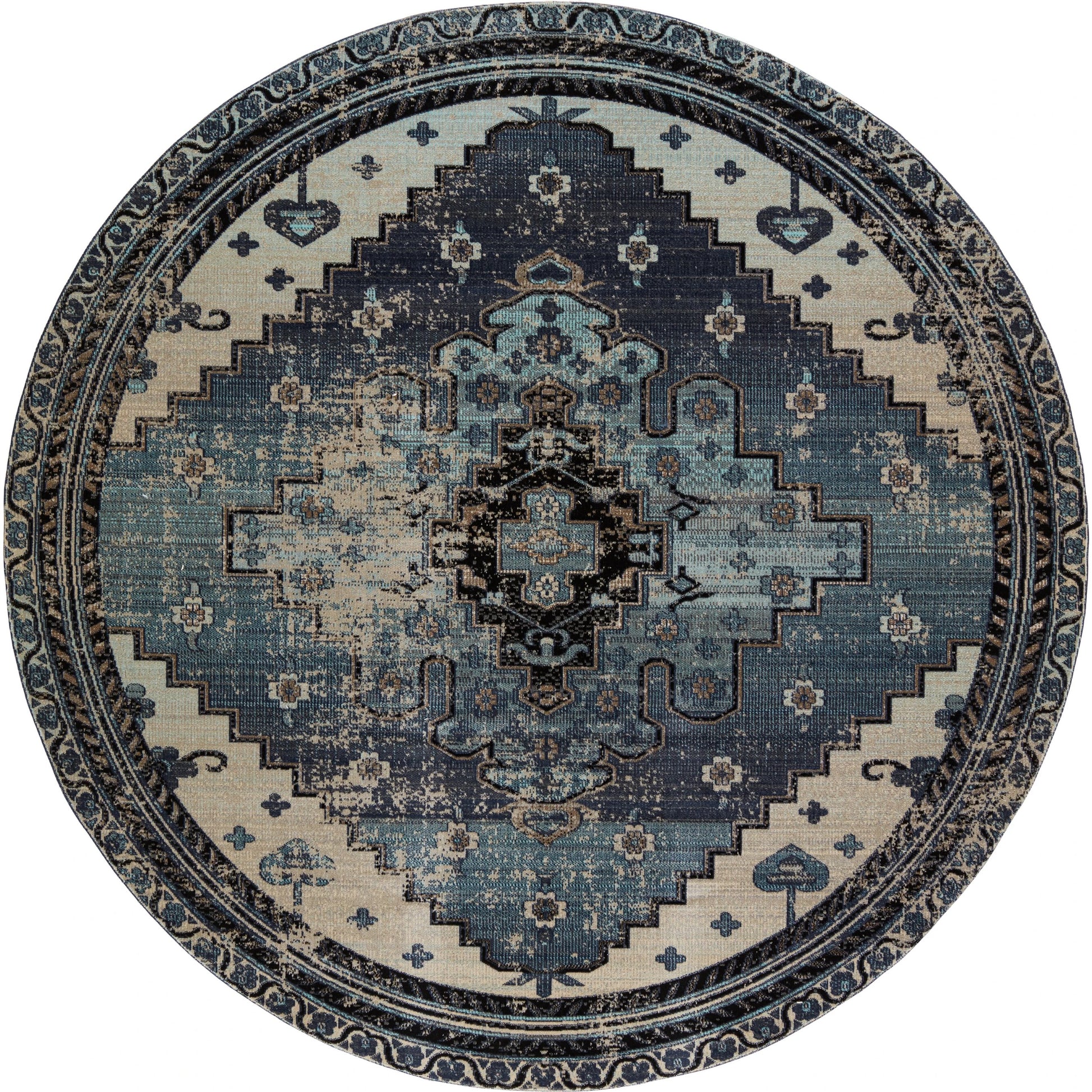 Polaris POL44 Indoor/Outdoor Rug by Jaipur Living. Made from 100% polypropylene in a unique style.