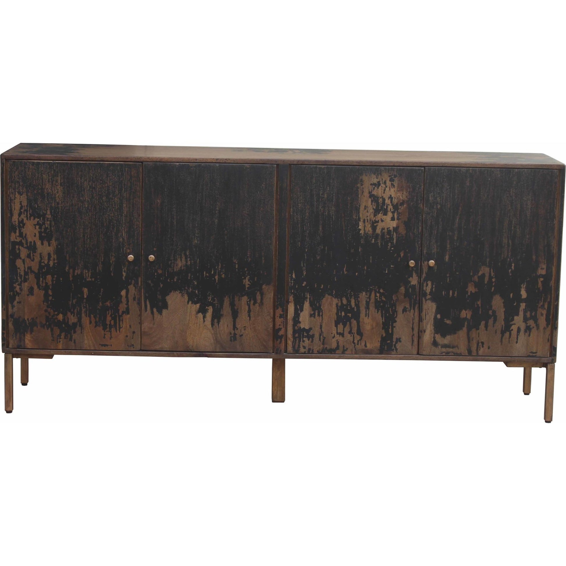 Artists Sideboard by Moe's Home Collection in matt lacquer: no stain. Made from unique in a cottage & farmhouse style.