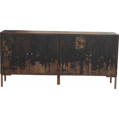Artists Sideboard by Moe's Home Collection in matt lacquer: no stain. Made from unique in a cottage & farmhouse style.