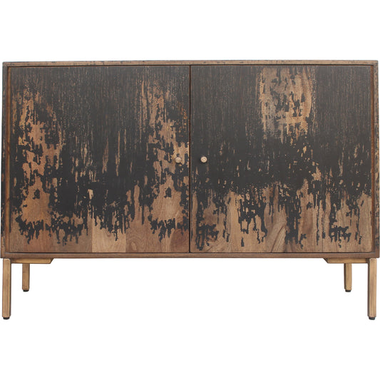 Artists Sideboard by Moe's Home Collection in matt lacquer: no stain. Made from unique in a cottage & farmhouse style.
