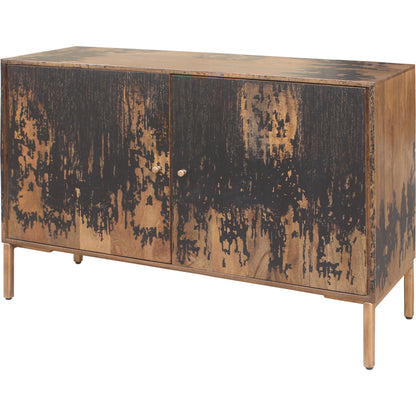 Artists Sideboard by Moe's Home Collection in matt lacquer: no stain. Made from unique in a cottage & farmhouse style.