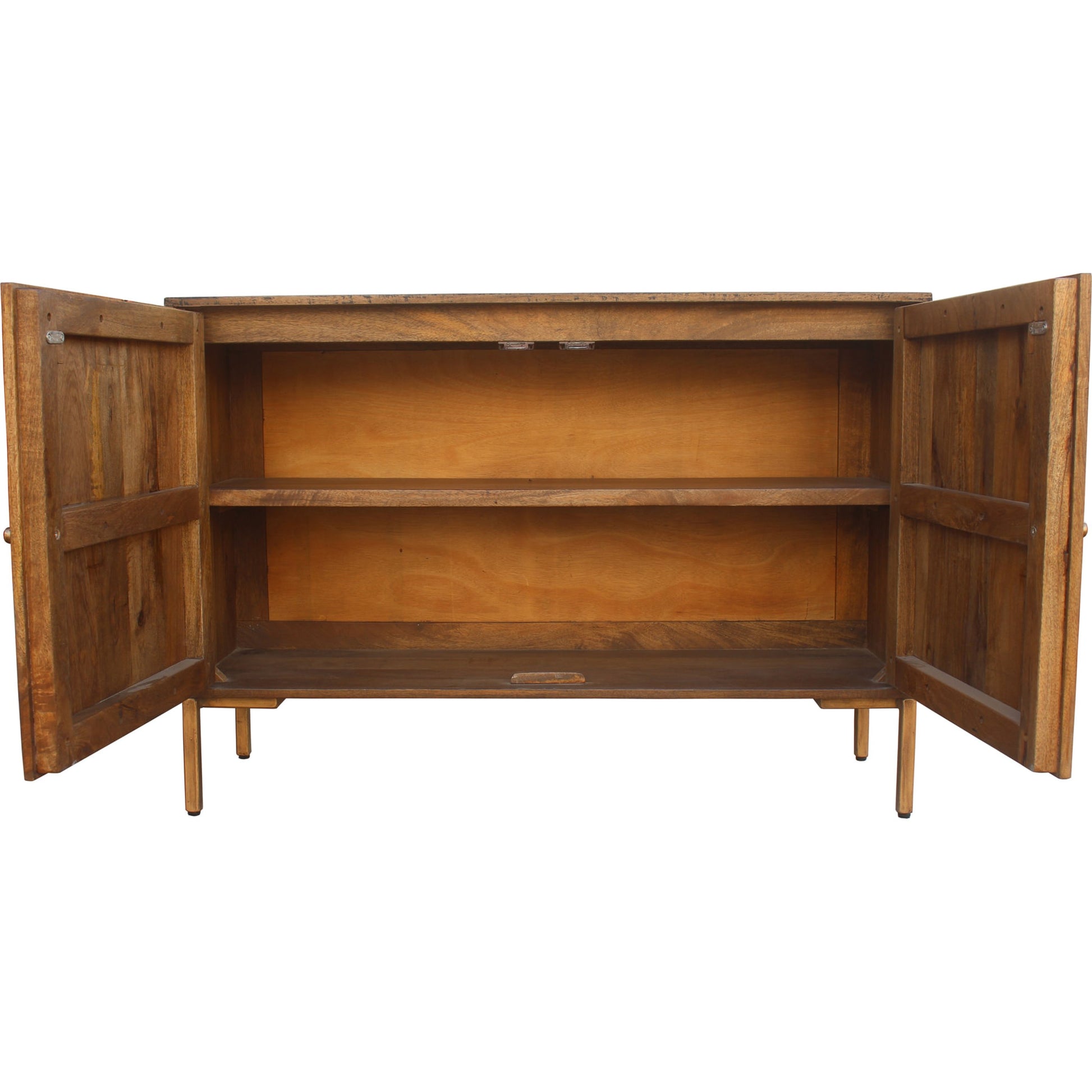 Artists Sideboard by Moe's Home Collection in matt lacquer: no stain. Made from unique in a cottage & farmhouse style.