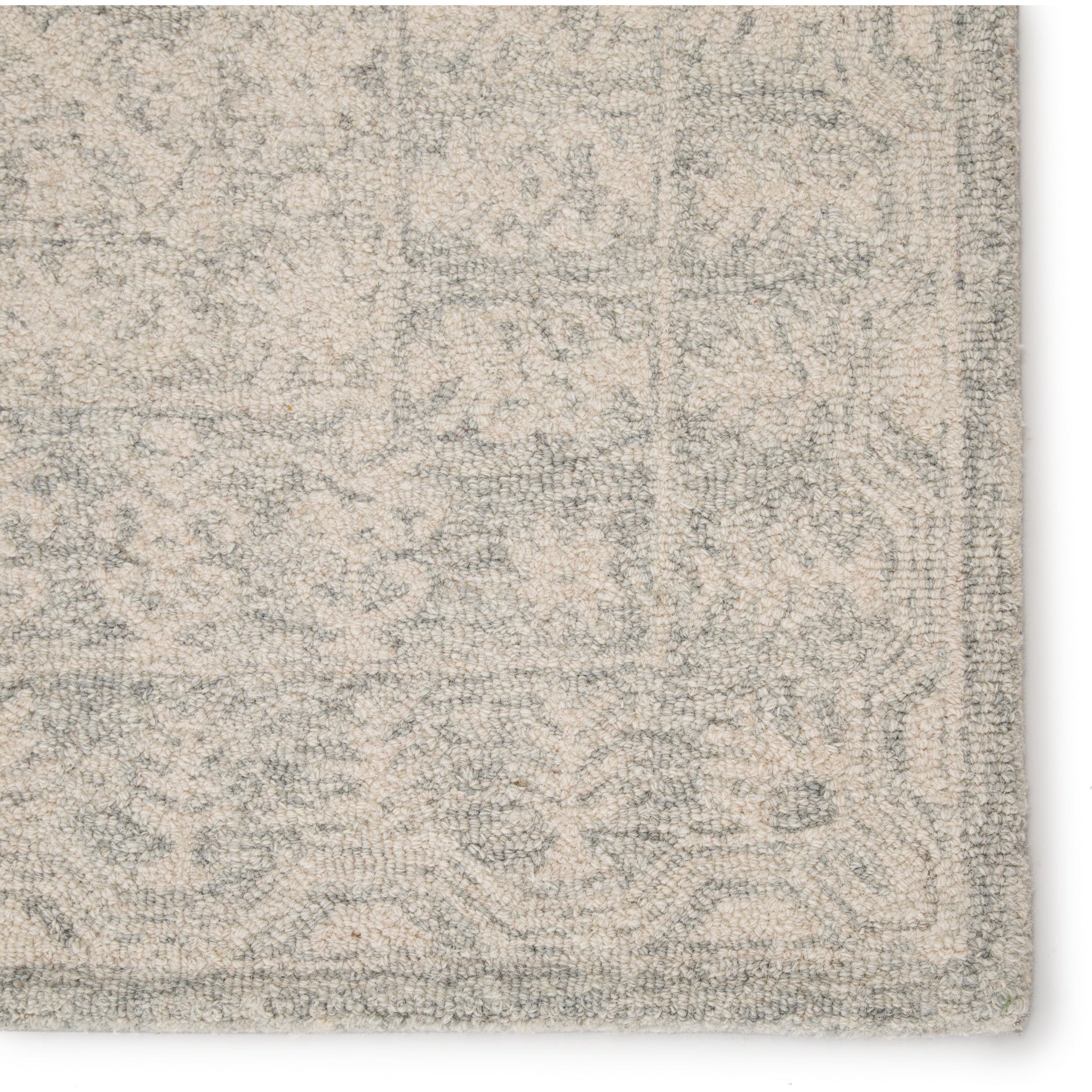 Province PRO01 Rug by Jaipur Living in gray, white. Made from 100% wool in a unique style.