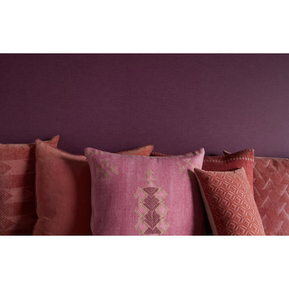 Puebla Shazi Pillow by Jaipur Living in pink, tan. Made from 100% cotton in a eclectic & global style.