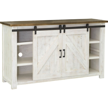 Provence Sideboard by LH Imports in white, brown. Made from reclaimed pine in a rustic style.