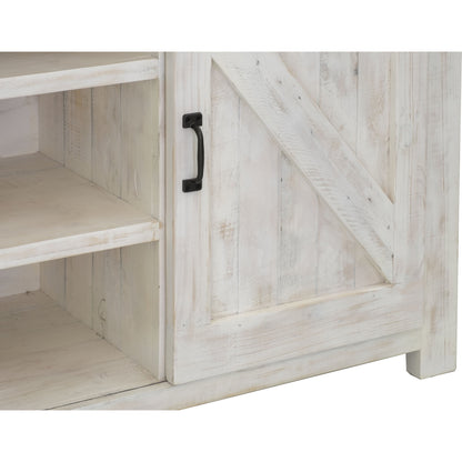 Provence Sideboard by LH Imports in white, brown. Made from reclaimed pine in a rustic style.