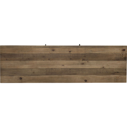 Provence Sideboard by LH Imports in white, brown. Made from reclaimed pine in a rustic style.