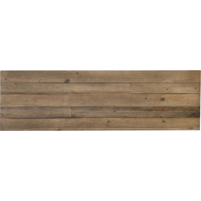 Provence Dresser with 1 Door by LH Imports in white, brown. Made from reclaimed pine in a cottage & farmhouse style.