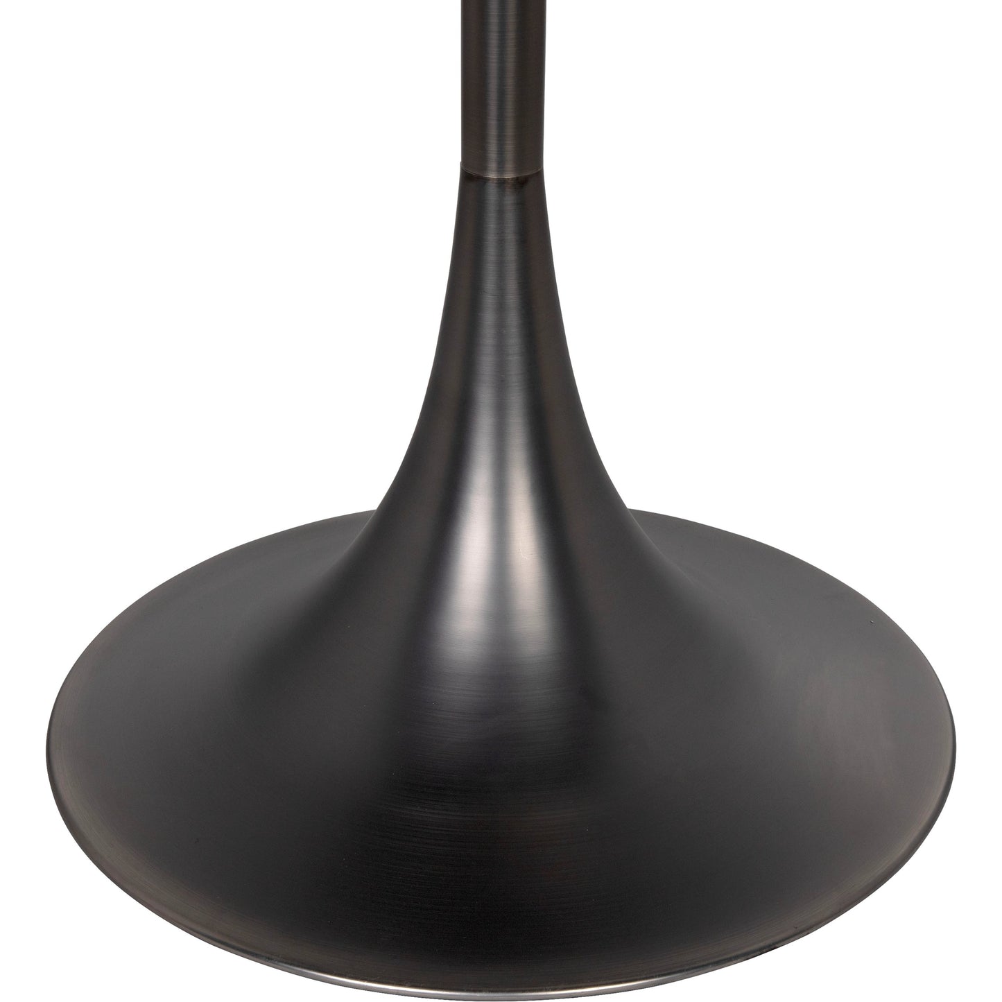 002 SI-1956863 | Closeup | Drop Floor Lamp by Noir in gunmetal. Made from industrial steel in a modern style.