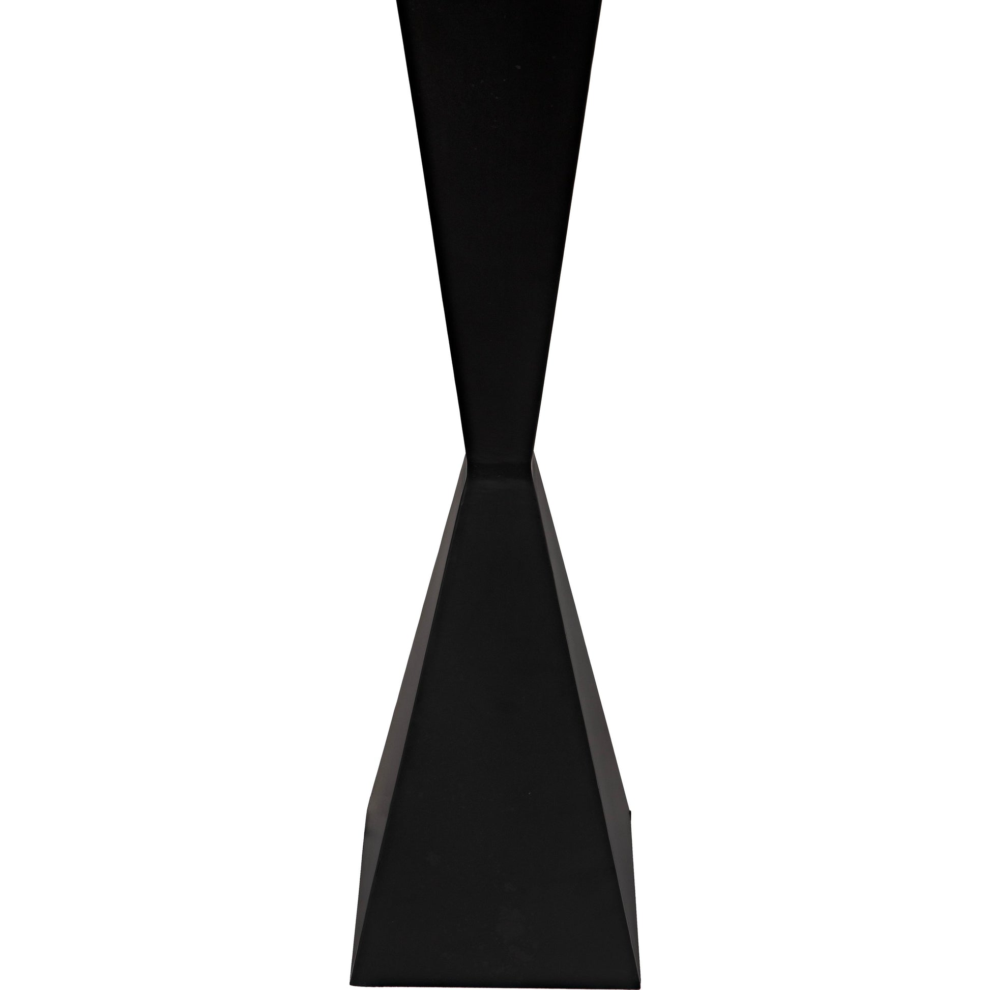 Brixton Floor Lamp by Noir in matte black. Made from industrial steel in a modern style.