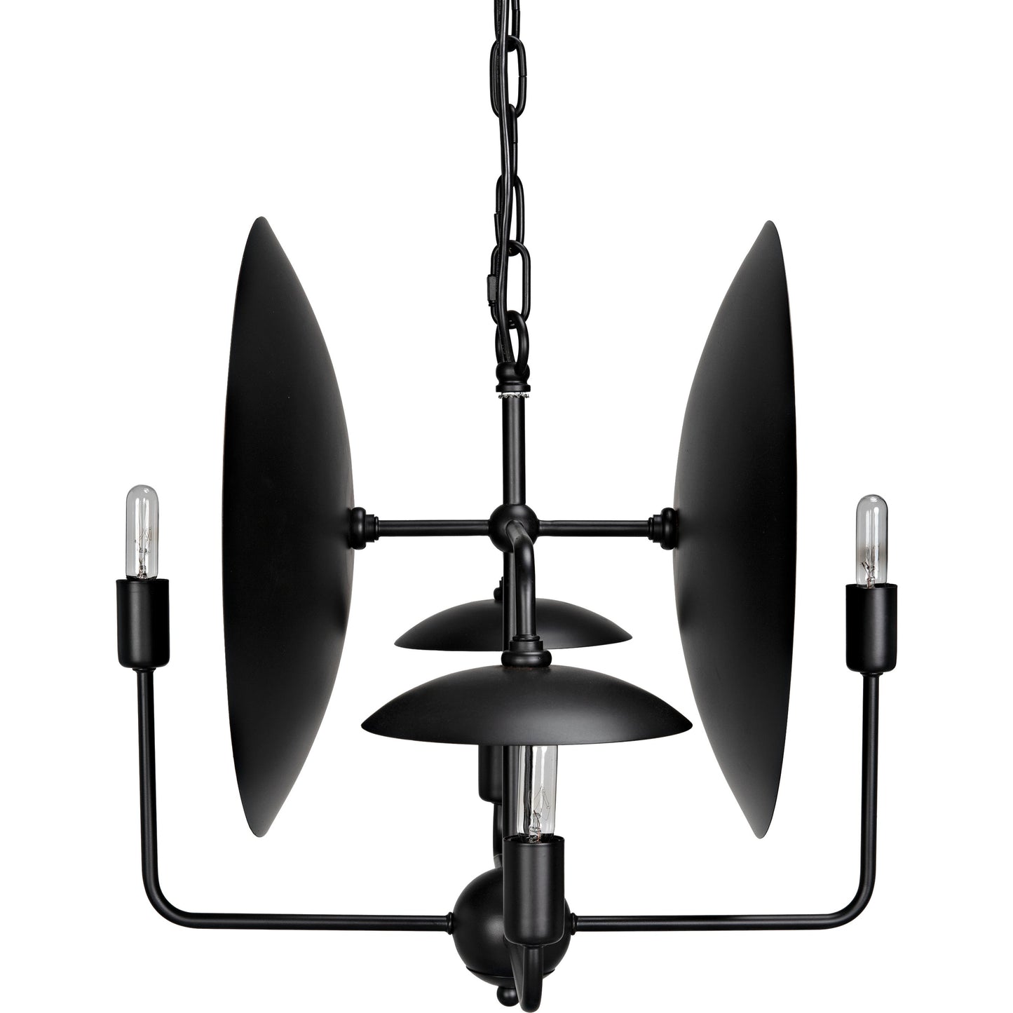 002 SI-1957009 | Additional Silo | Satellite Lamp by Noir in matte black. Made from industrial steel in a modern style.