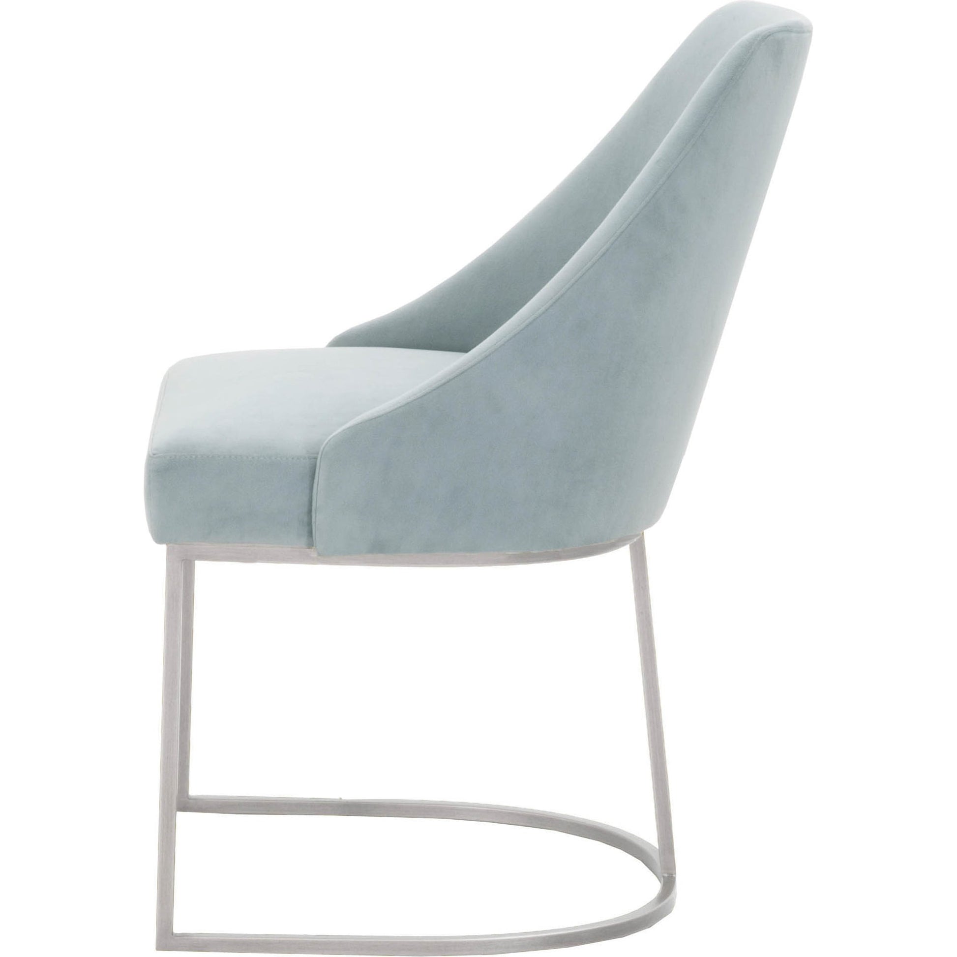 Parissa Dining Chair (Set of 2) by Essentials For Living in livesmart peyton-pearl, brushed gold. Made from metal, fabric in a modern style.