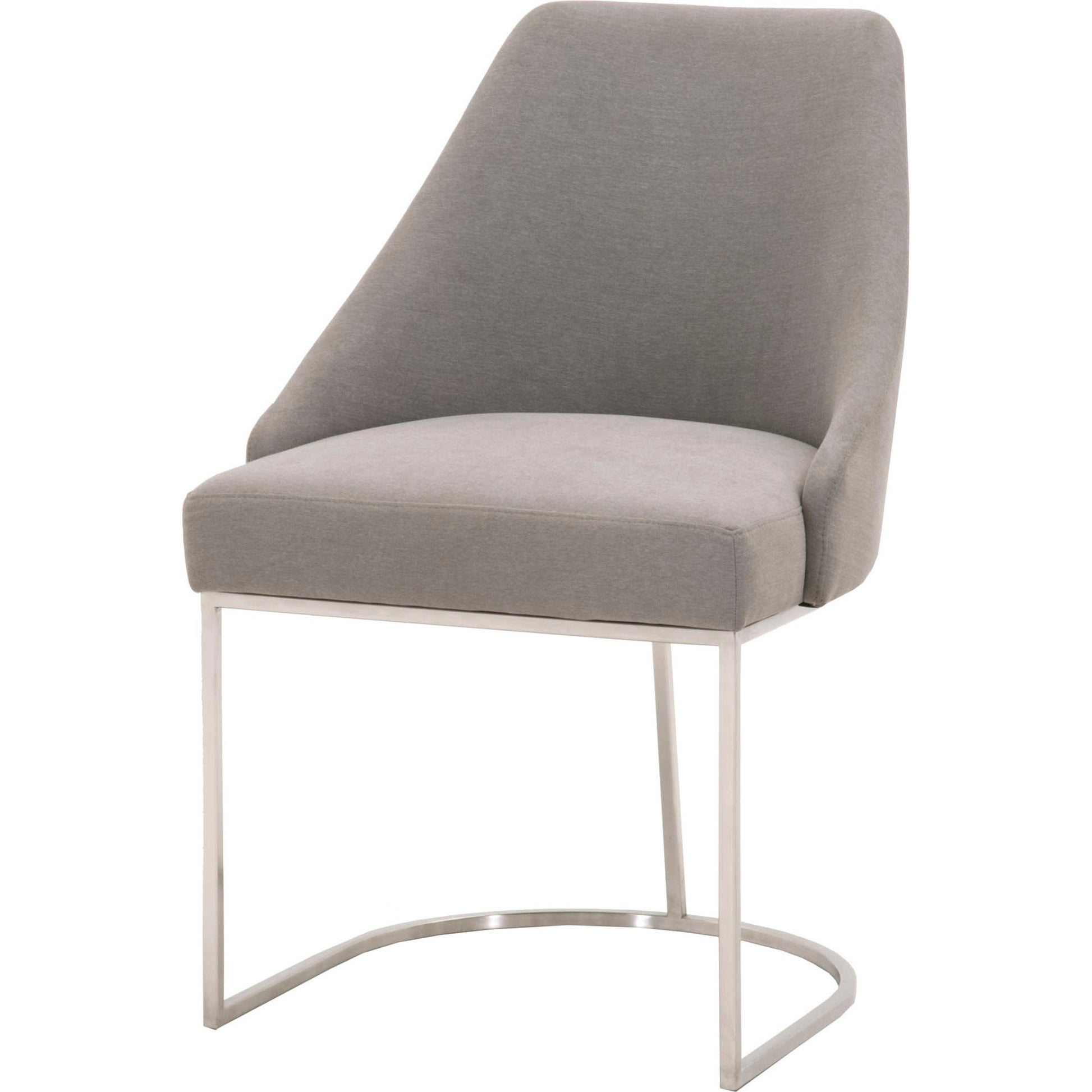 Parissa Dining Chair (Set of 2) by Essentials For Living in livesmart peyton-pearl, brushed gold. Made from metal, fabric in a modern style.