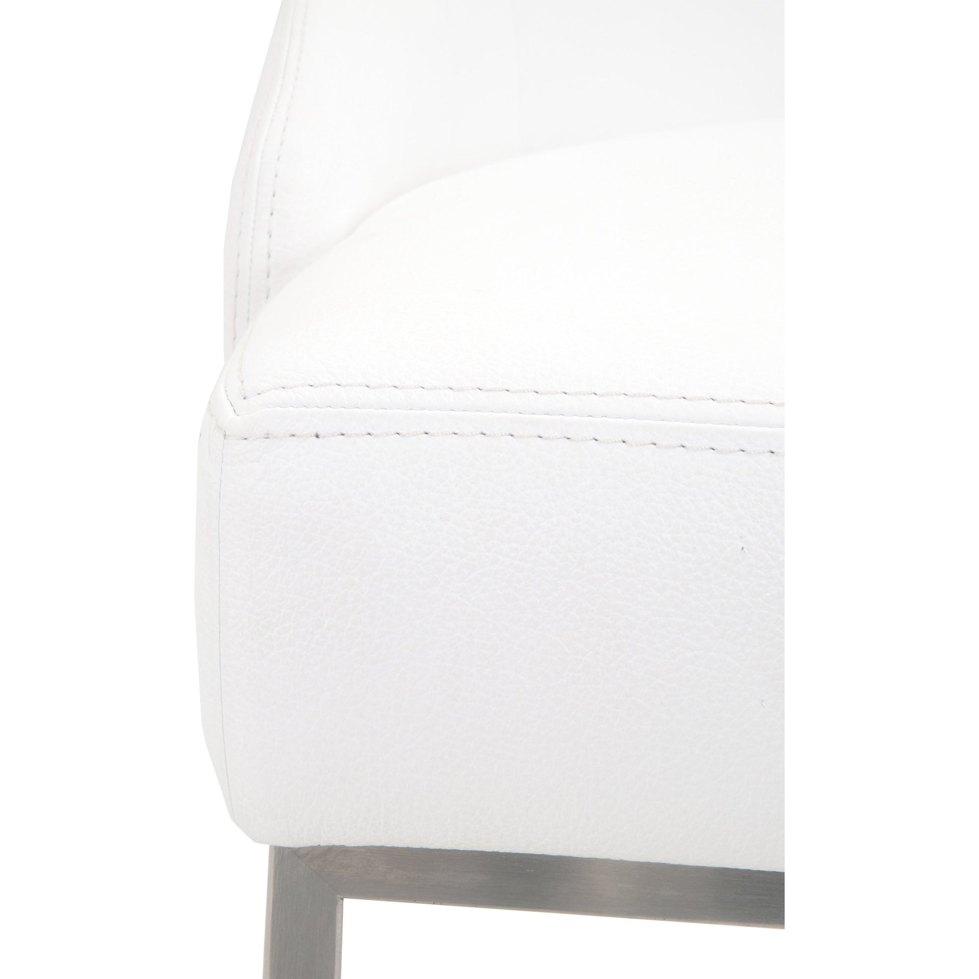 Parissa Dining Chair (Set of 2) by Essentials For Living in livesmart peyton-pearl, brushed gold. Made from metal, fabric in a modern style.