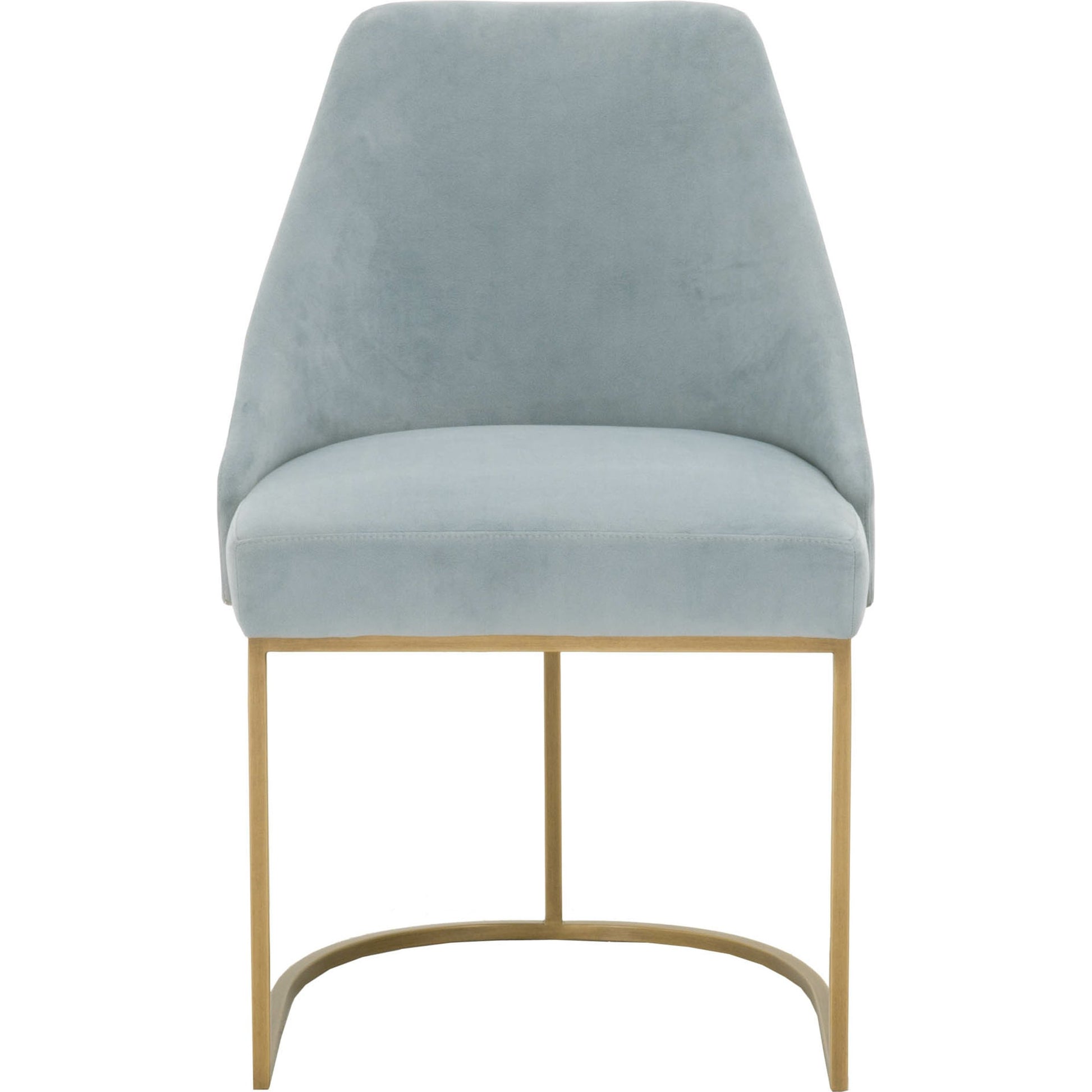Parissa Dining Chair (Set of 2) by Essentials For Living in livesmart peyton-pearl, brushed gold. Made from metal, fabric in a modern style.