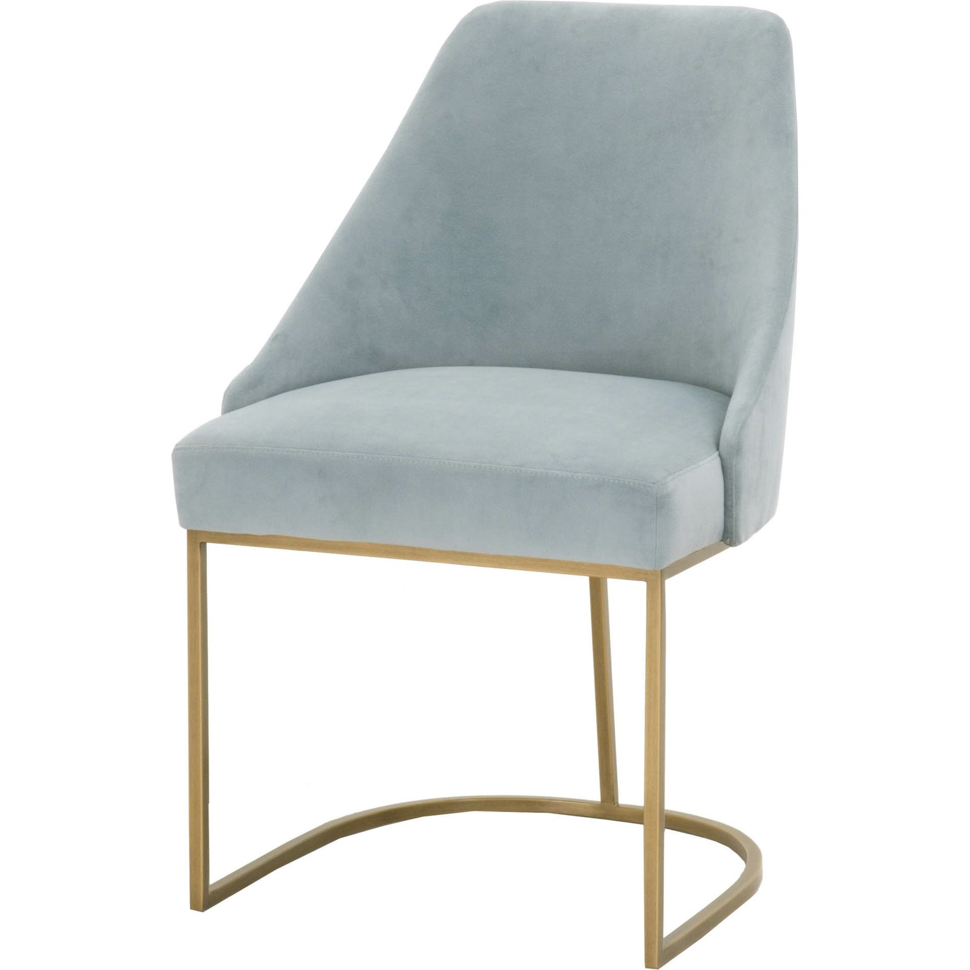 Parissa Dining Chair (Set of 2) by Essentials For Living in livesmart peyton-pearl, brushed gold. Made from metal, fabric in a modern style.