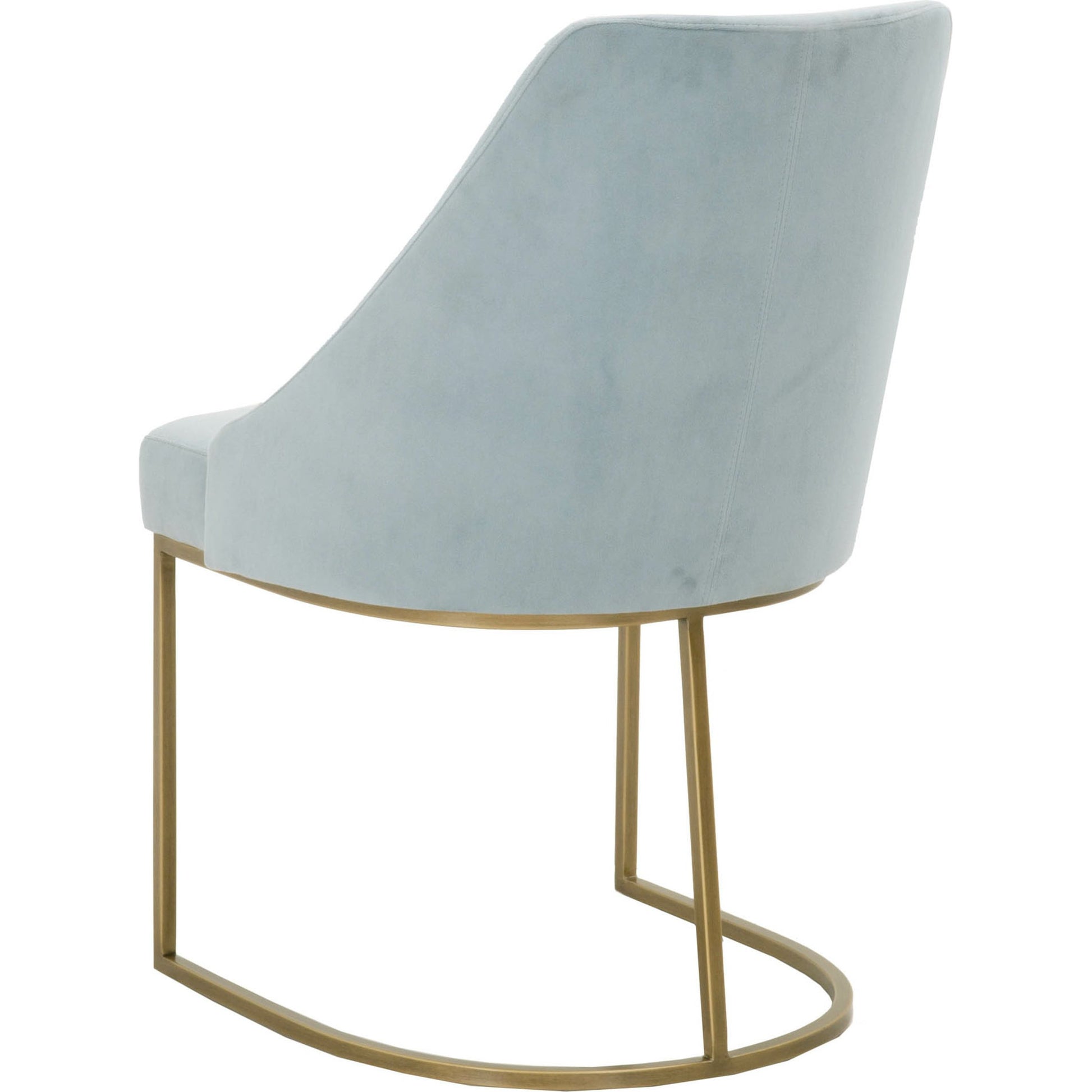 Parissa Dining Chair (Set of 2) by Essentials For Living in livesmart peyton-pearl, brushed gold. Made from metal, fabric in a modern style.