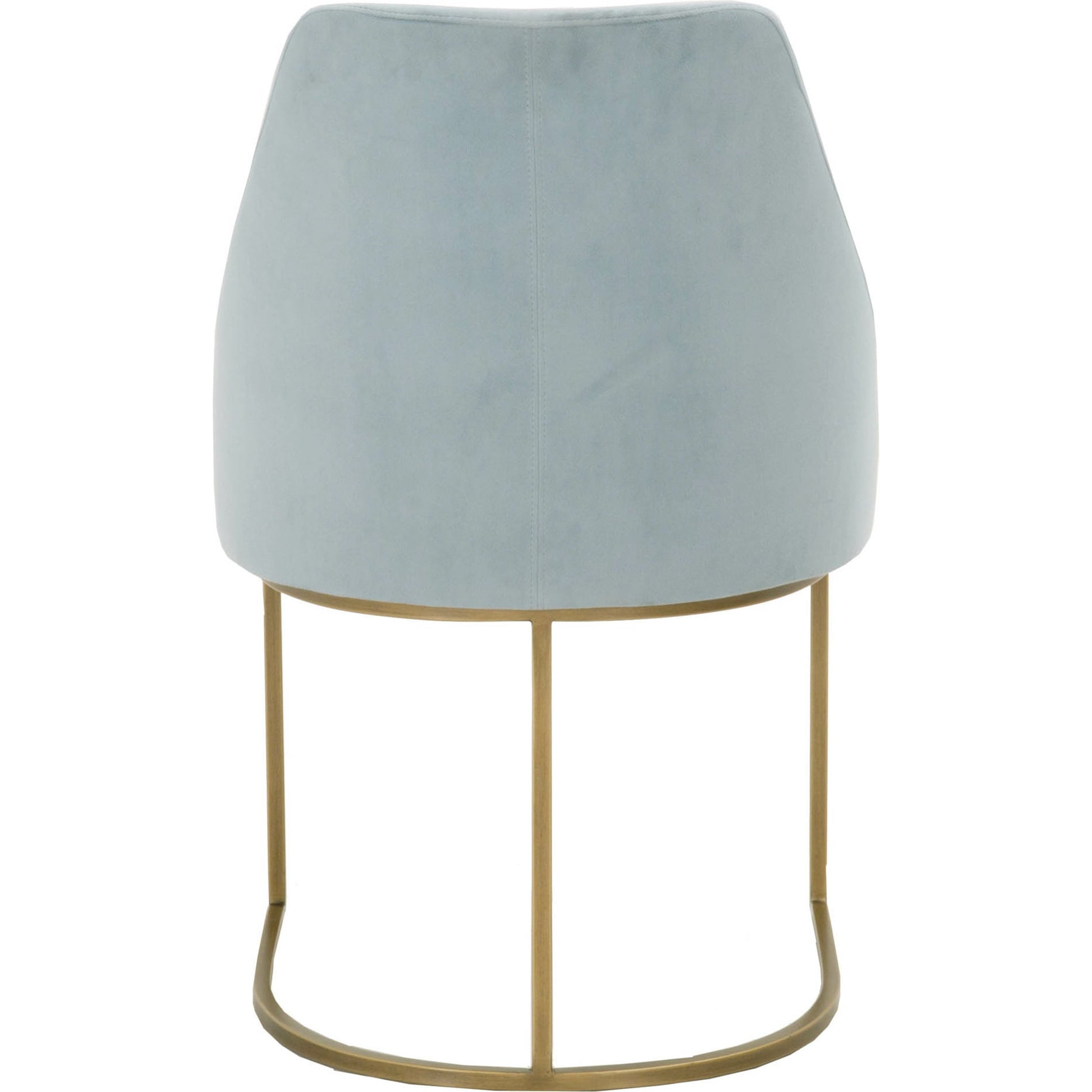 Parissa Dining Chair (Set of 2) by Essentials For Living in livesmart peyton-pearl, brushed gold. Made from metal, fabric in a modern style.