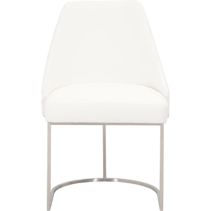 Parissa Dining Chair (Set of 2) by Essentials For Living in livesmart peyton-pearl, brushed gold. Made from metal, fabric in a modern style.